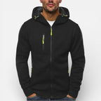 Herren Trainingsanzug mit Kapuzenjacke und Jogginghose