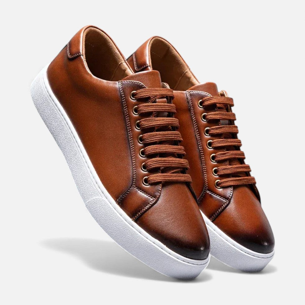 Herren Ledersneaker