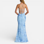 Floral Bodycon Corset Maxi Dress