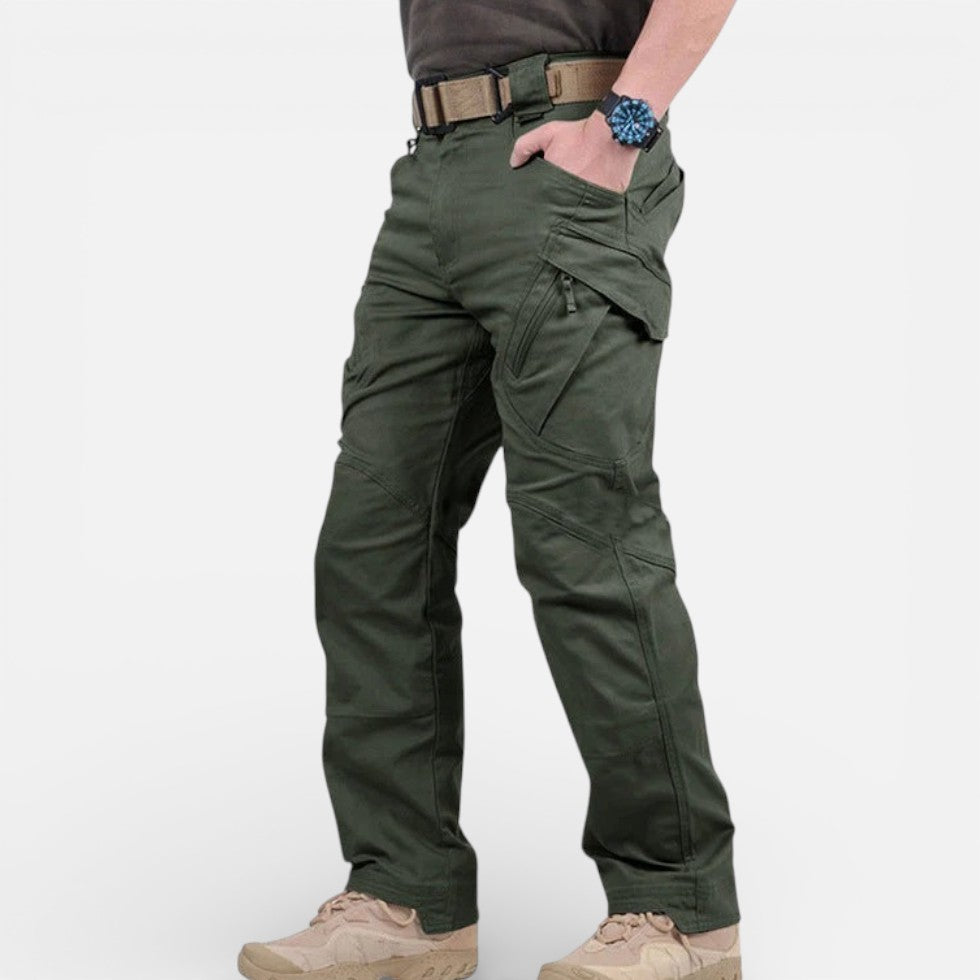 Herren Cargo Hose mit Taschen und geradem Schnitt