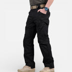 Herren Cargo Hose mit Taschen und geradem Schnitt