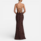 Floral Bodycon Corset Maxi Dress