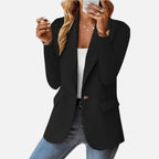 Damen Blazer mit klassischer Einreiher Passform