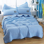 Cooling Blanket Lightly Quilted Solid Design