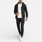 Herren Trainingsanzug mit Kapuzenjacke und Jogginghose