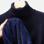 Herren Rollkragenpullover aus Wolle
