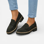 Damen Orthopedic Loafer Plateausohle Freizeitschuhe