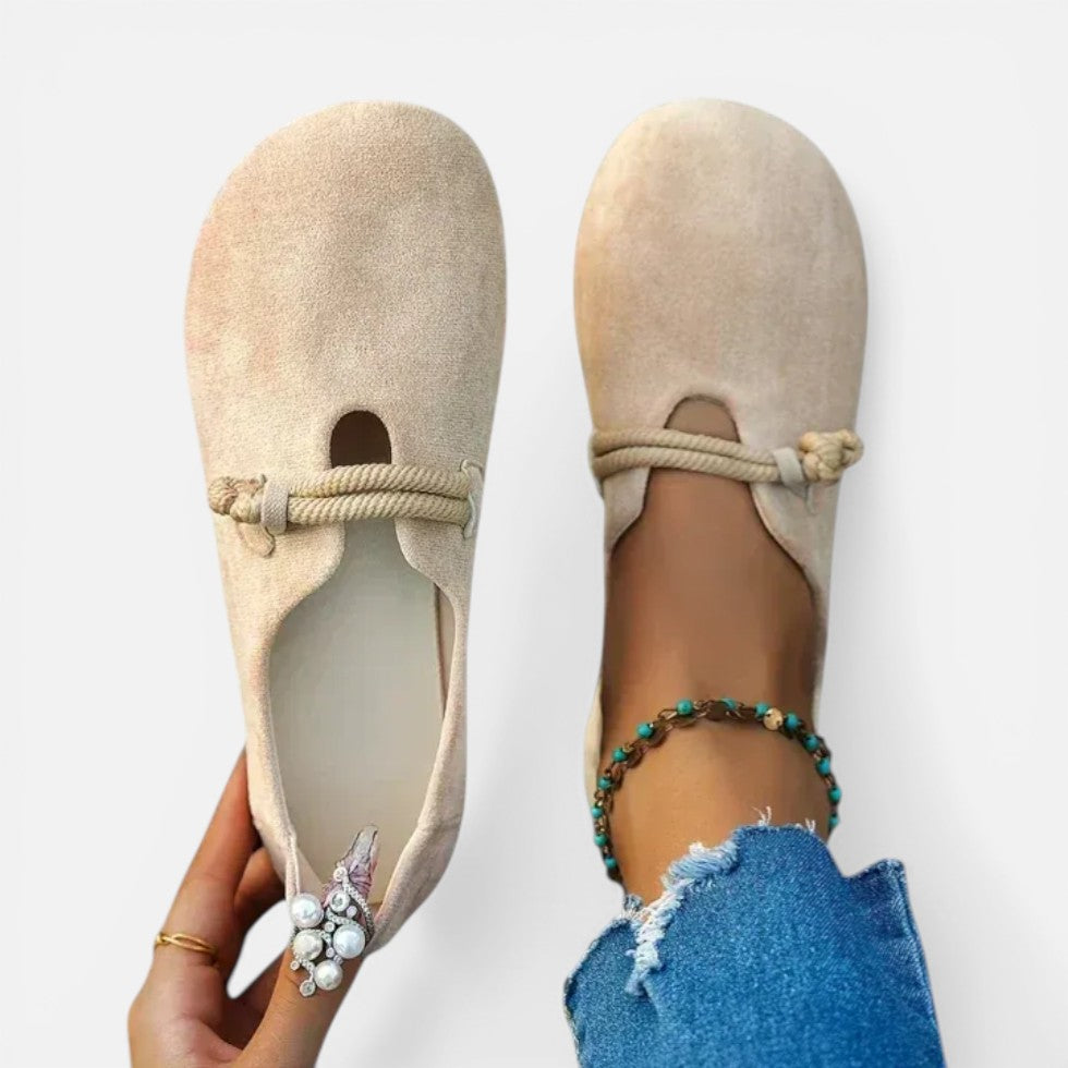 Ballerinaer til kvinder med rund tå