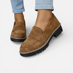 Damen Orthopedic Loafer Plateausohle Freizeitschuhe