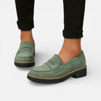 Damen Orthopedic Loafer Plateausohle Freizeitschuhe