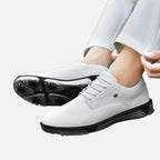 Golfsko til herrer, spikeless, snørebånd