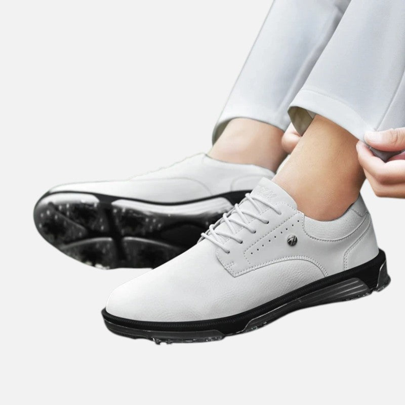 Golfsko til herrer, spikeless, snørebånd