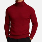 Herren Rollkragenpullover aus Wolle