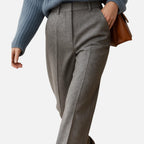 Wollhose mit geradem Schnitt