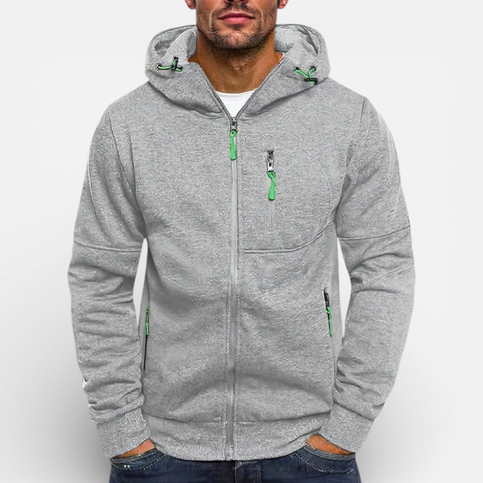 Herren Trainingsanzug mit Kapuzenjacke und Jogginghose