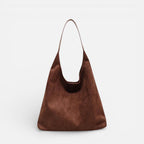 Dame skuldertaske hobo taske med blød form