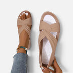 Damen Sandalen mit Knotendetail