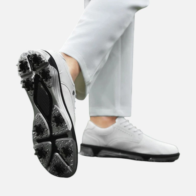 Golfsko til herrer, spikeless, snørebånd