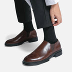 Elegante Slip On Lederschuhe für Herren