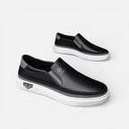 Herre-slip-on-sneakers med minimalistisk silhuet