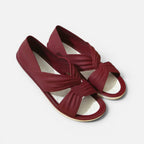 Damen Sandalen mit Knotendetail