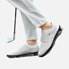 Golfsko til herrer, spikeless, snørebånd