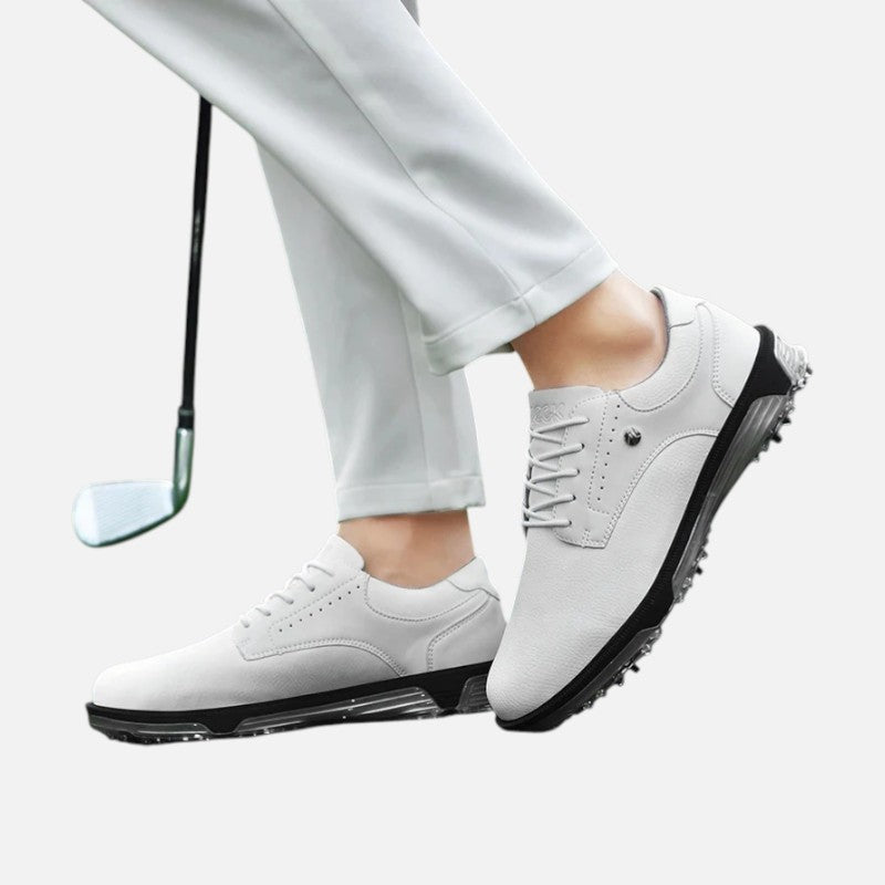 Golfsko til herrer, spikeless, snørebånd