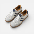 Herresneakers med klassisk snøredesign og retrostil