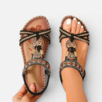 Damen Orthopedic Sandalen mit Keilabsatz