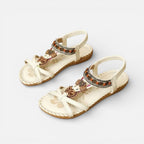 Damen Orthopedic Sandalen mit Keilabsatz