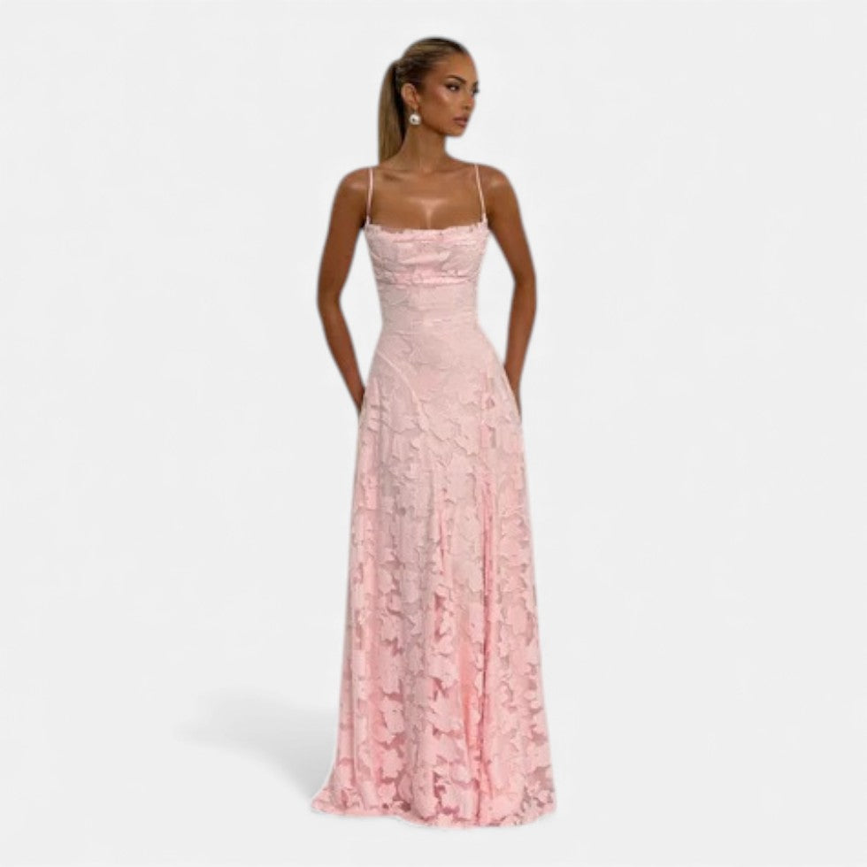 Abendkleid Damen mit ausgestellter Silhouette