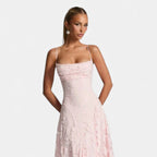 Abendkleid Damen mit ausgestellter Silhouette