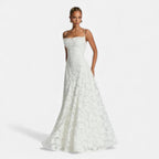 Abendkleid Damen mit ausgestellter Silhouette