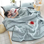 Cooling Blanket Lightly Quilted Solid Design
