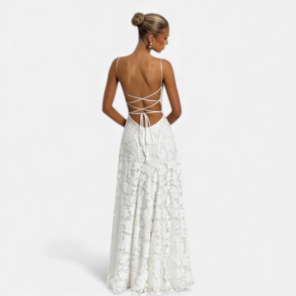 Abendkleid Damen mit ausgestellter Silhouette