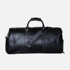 Men's leather travel bag