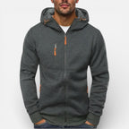 Herren Trainingsanzug mit Kapuzenjacke und Jogginghose