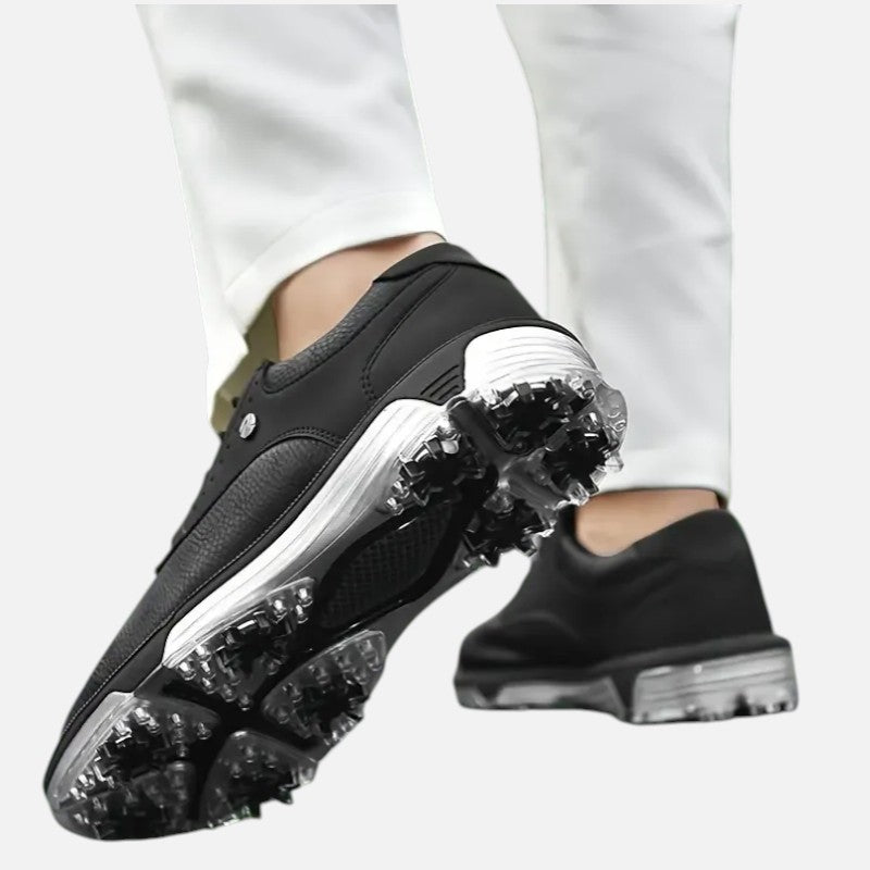 Golfsko til herrer, spikeless, snørebånd
