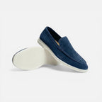 Herre Loafer Slip-On Mokkasin Ruskind-look