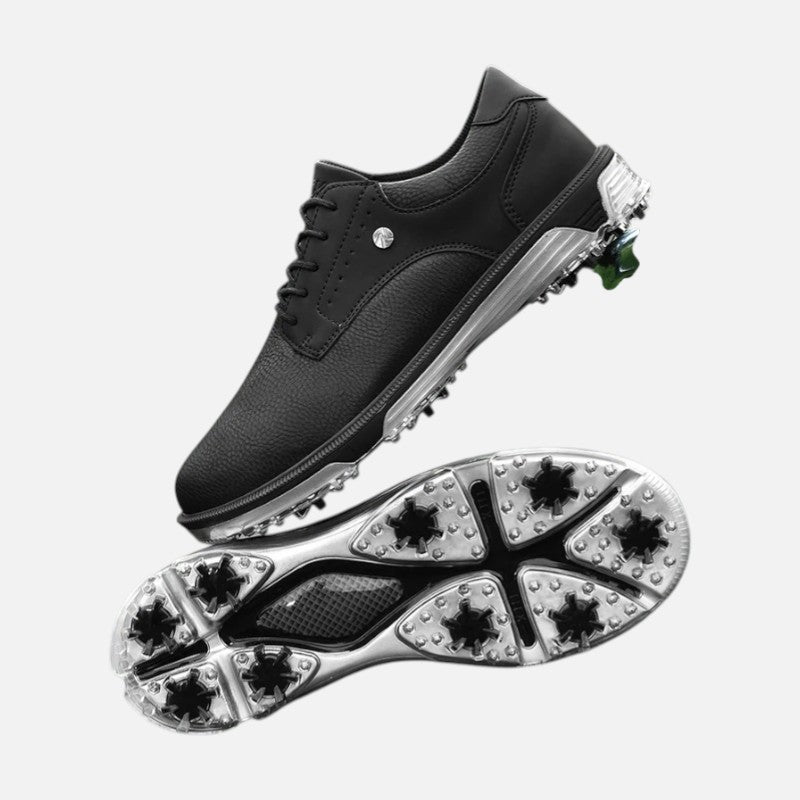 Golfsko til herrer, spikeless, snørebånd