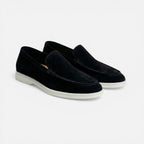 Herre Loafer Slip-On Mokkasin Ruskind-look