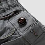 Cargo-shorts til mænd med lommer og elastisk linning