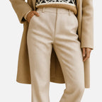 Wollhose mit geradem Schnitt