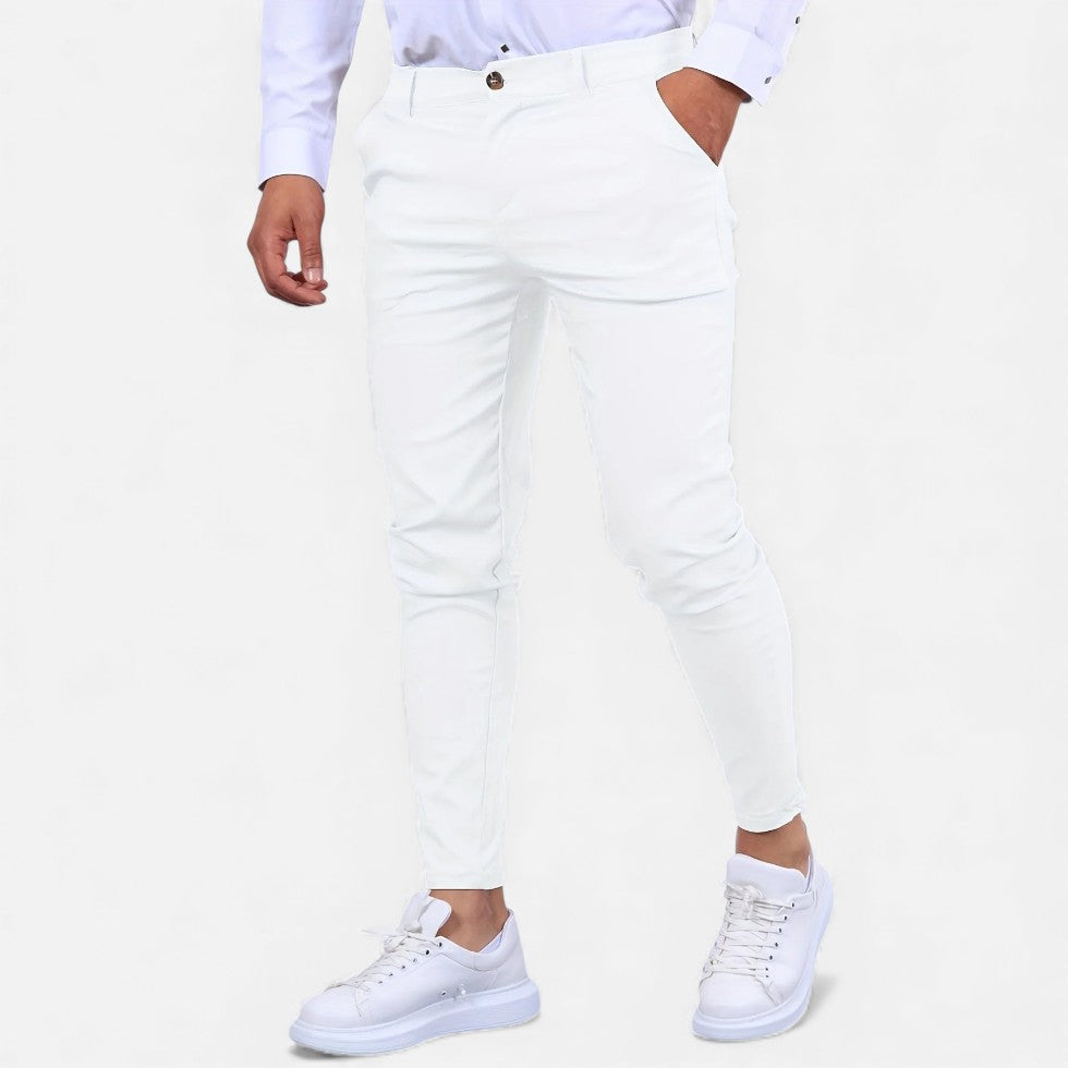 Herren Stretch Chinohose