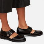 Mary Jane Orthopedic Schuhe Riemen Design Glatte Oberfläche