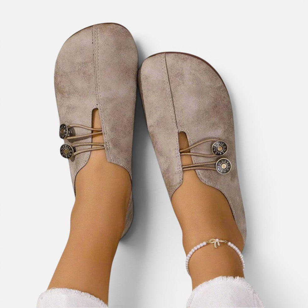 Orthopädische Slipper Geschlossen PU Rundspitze