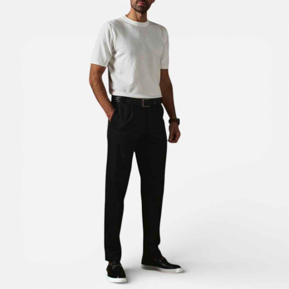 Herre-slip-on-sneakers med minimalistisk silhuet