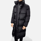 Herren Steppmantel mit Kapuze