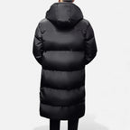 Herren Steppmantel mit Kapuze