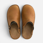 Clogs med spænde og profilsål